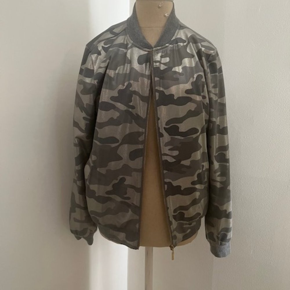 LAYERS Camo Print Jacket